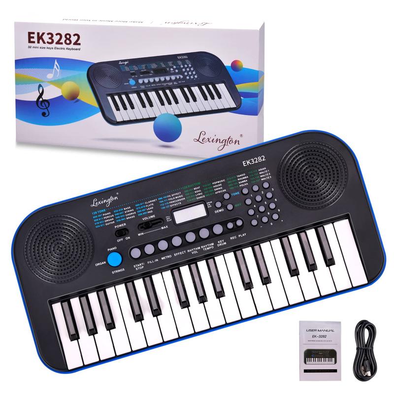 Mini Piano de Teclado Elétrico Lexington EK3282 - 32 Teclas para